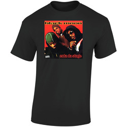Black Moon Enta Da Stage 90's Hip Hop Album Cool Retro Retro Graphic Unisex Soft Cotton Black T Shirt