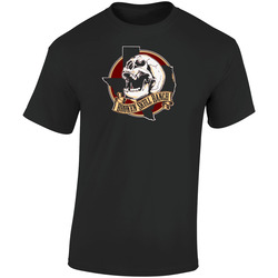 Brocken Skull Ranch Stone Cold Steve Austin Retro Graphic Unisex Soft Cotton Black T Shirt