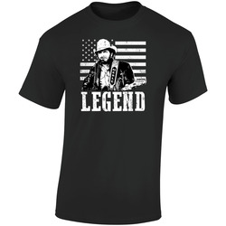 Merle Haggard American Country Music Artist Legend Memorial Fan Retro Graphic Unisex Soft Cotton Black T Shirt