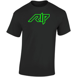 Ripcast2 Retro Graphic Unisex Soft Cotton Black T Shirt
