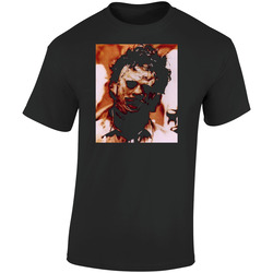 Leatherface Retro Graphic Unisex Soft Cotton Black T Shirt
