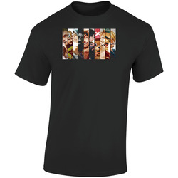 One Piece Anime Retro Graphic Unisex Soft Cotton Black T Shirt One Piece Anime Retro Graphic Unisex Soft Cotton Black T Shirt