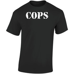 Cops Tv Show Retro Graphic Unisex Soft Cotton Black T Shirt