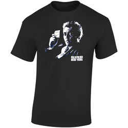 Frank White Retro Graphic Unisex Soft Cotton Black T Shirt
