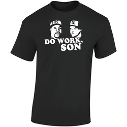 Rob And Big Do Work Son Retro Graphic Unisex Soft Cotton Black T Shirt