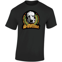 Sublime Band 90s Classic Punk Rock Music Fan Vintage Distressed Retro Graphic Unisex Soft Cotton Black T Shirt