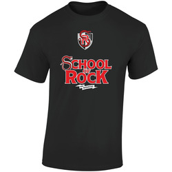 School Of Rock The Musical Snake Logo Retro Graphic Unisex Soft Cotton Black T Shirt