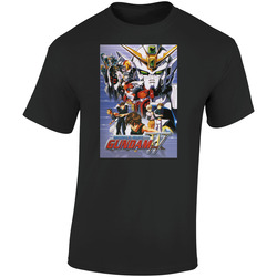 Mobile Suit Gundam Anime Tv Show Cool Fan Retro Graphic Unisex Soft Cotton Black T Shirt Mobile Suit Gundam Anime Tv Show Cool Fan Retro Graphic Unisex Soft Cotton Black T Shirt
