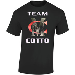 Cotto White Retro Graphic Unisex Soft Cotton Black T Shirt
