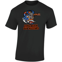 Long Beach Dub Allstars 2200x3000 Retro Graphic Unisex Soft Cotton Black T Shirt