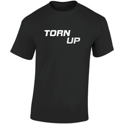Torn Up Tee Retro Graphic Unisex Soft Cotton Black T Shirt