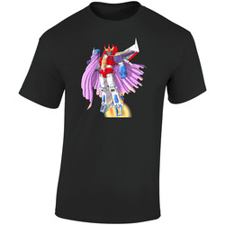 Transformers Starscream That's Lord To You Retro Graphic Unisex Soft Cotton Black T Shirt