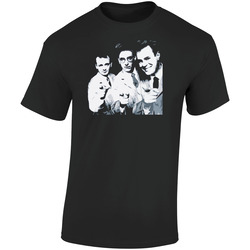 Ghostbusters Movie Ghosts Ghouls Retro 80s Retro Graphic Unisex Soft Cotton Black T Shirt