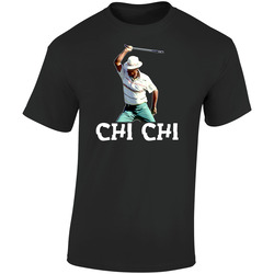 Chi Chi Rodriguez Golf Retro Graphic Unisex Soft Cotton Black T Shirt