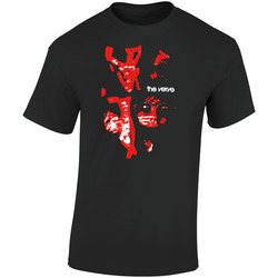 The Verve Music 90s Retro Retro Graphic Unisex Soft Cotton Black T Shirt