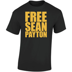 Free Payton Sean Coach New Orleans Who Dat Retro Graphic Unisex Soft Cotton Black T Shirt