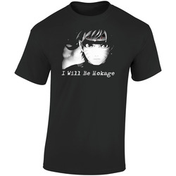 Naruto Anime Manga I Will Be Hokage Retro Graphic Unisex Soft Cotton Black T Shirt Naruto Anime Manga I Will Be Hokage Retro Graphic Unisex Soft Cotton Black T Shirt