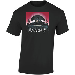 Amadeus Academy Award Winner Movie Retro Graphic Unisex Soft Cotton Black T Shirt