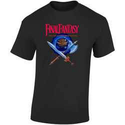 Final Fantasy Nintendo Nes Video Game Retro Graphic Unisex Soft Cotton Black T Shirt