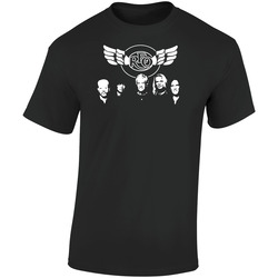 Reo Speedwagon Rock Music Group Retro Graphic Unisex Soft Cotton Black T Shirt