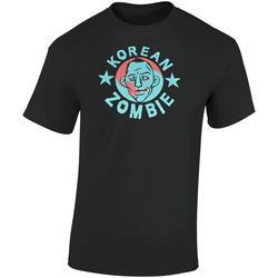 Joe Rogan Korean Zombie Ultimate Fighting Fan Retro Graphic Unisex Soft Cotton Black T Shirt
