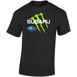 Subaru Me Black Retro Graphic Unisex Soft Cotton Black T Shirt