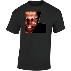 The Richard D James Album Aphex Twin Retro Graphic Unisex Soft Cotton Black T Shirt