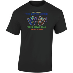 The Art Of Noise Retro Dance Electronica Retro Graphic Unisex Soft Cotton Black T Shirt