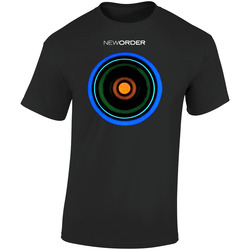 New Order Blue Monday Retro Graphic Unisex Soft Cotton Black T Shirt