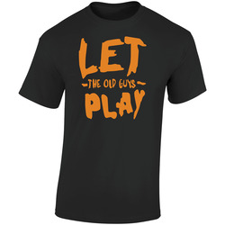 Let The Old Guys Play Brandon Crawford Retro Graphic Unisex Soft Cotton Black T Shirt