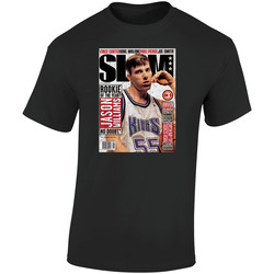 Slam Magazine Issue 35 Jason Williams Popular Basketball Magazine Grunge Look Retro Graphic Unisex Soft Cotton Black T Shirt