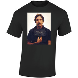 Tim Allen Celebrity  Shot Retro Graphic Unisex Soft Cotton Black T Shirt