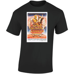 Blazing Saddles Cool 70's Comedy Vintage Classic Movie  Fan Retro Graphic Unisex Soft Cotton Black T Shirt