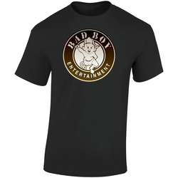 The Bad Boy Entertainment Company Baby Retro Graphic Unisex Soft Cotton Black T Shirt