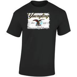 Yuengling Logo Popular Beer Lagar Alcohol Beverage Drink Fan Gift Retro Graphic Unisex Soft Cotton Black T Shirt