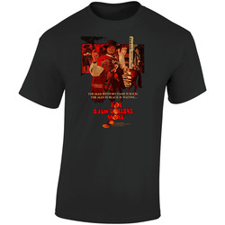 Western For A Few Dollars More Clint Eastwood Retro Graphic Unisex Soft Cotton Black T Shirt
