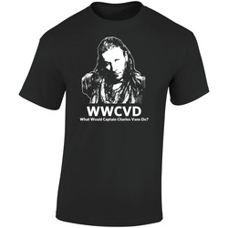What Would Captain Charles Vane Do Black Sails Retro Graphic Unisex Soft Cotton Black T Shirt