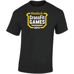 Crossfit Games 2013 Fitness Retro Graphic Unisex Soft Cotton Black T Shirt