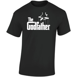 The Godfather Classic Gangster Mafia Movie Retro Graphic Unisex Soft Cotton Black T Shirt