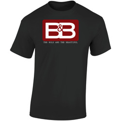 Bold And The Beautiful Tv Show Retro Graphic Unisex Soft Cotton Black T Shirt