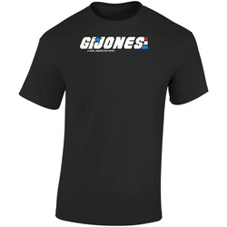 John Jones Gi Joe Parody Retro Graphic Unisex Soft Cotton Black T Shirt