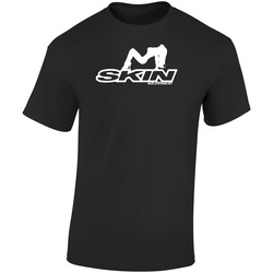 Skin Industri49688 Retro Graphic Unisex Soft Cotton Black T Shirt