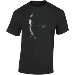 Game Of Thrones Night King Winter Is Here Fan Retro Graphic Unisex Soft Cotton Black T Shirt