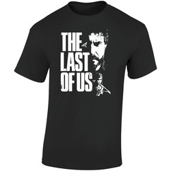 The Last Of Us Retro Graphic Unisex Soft Cotton Black T Shirt