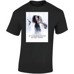 Underworld Blood Wars Horror Cult Movie Retro Graphic Unisex Soft Cotton Black T Shirt