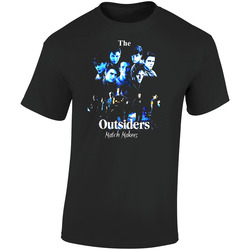 The Outsiders Movie  Black Retro Graphic Unisex Soft Cotton Black T Shirt