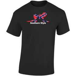 Harold And Kumar Southern Style Retro Graphic Unisex Soft Cotton Black T Shirt
