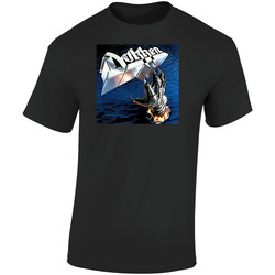 Dokken Retro Graphic Unisex Soft Cotton Black T Shirt