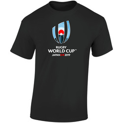 Rugby World Cup Japan 2019 Logo Retro Graphic Unisex Soft Cotton Black T Shirt