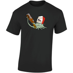 Early Cuyler Squidbillies Booty Hunter Black - Ori Sty Retro Graphic Unisex Soft Cotton Black T Shirt